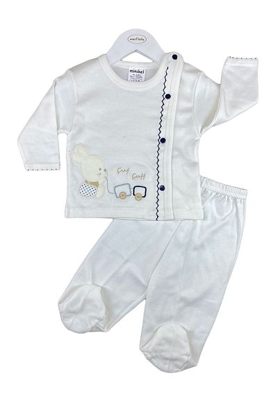 Minikel Happy Friends 2-Piece Set with Booties