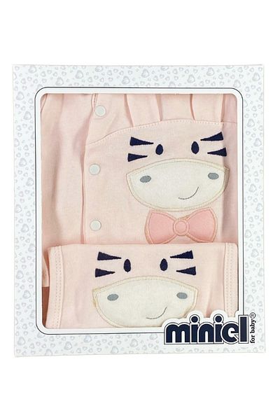 Minikel Cute Zebra Newborn 5-Piece Bodysuit Set