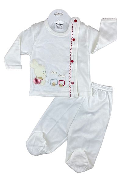 Minikel Happy Friends 2-Piece Set with Booties