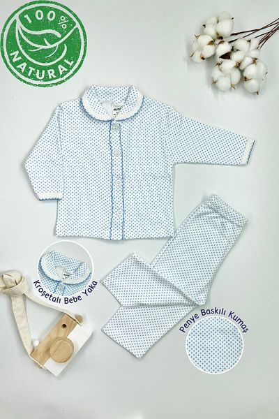 Minikel Cute Polka Dot 2 Piece Set Without Booties