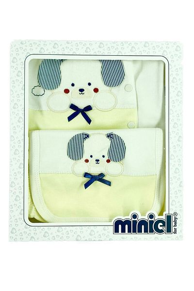 Minikel Wonderful Dog Newborn 5-Piece Bodysuit Set