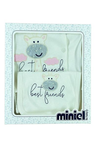 Minikel Best Friends Newborn 5-Piece Bodysuit Set