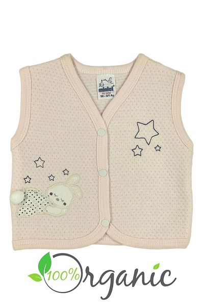 Minikel Sleeping Rabbit Quilted Vest