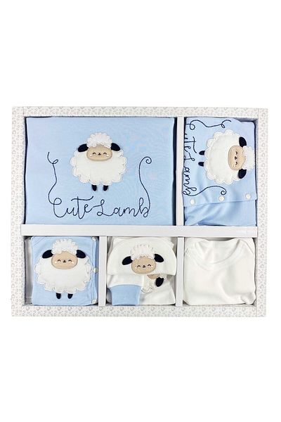 Minikel Cute Lamb 10-Piece Newborn Set