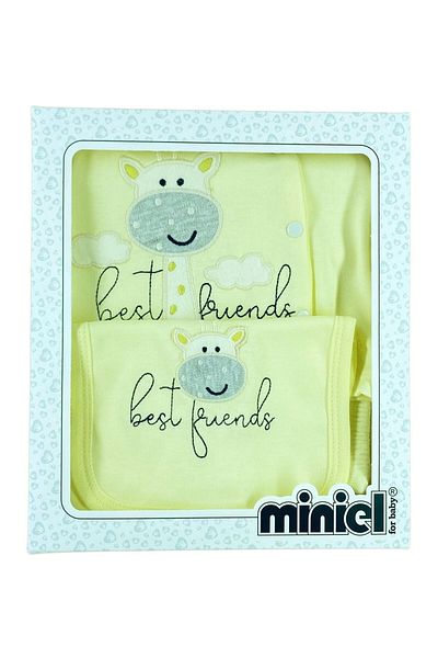 Minikel Best Friends Newborn 5-Piece Bodysuit Set
