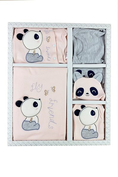 Minikel Happy Panda 10-Piece Newborn Set