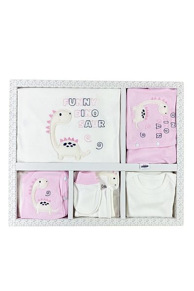 Minikel Funny Dino 10-Piece Newborn Set