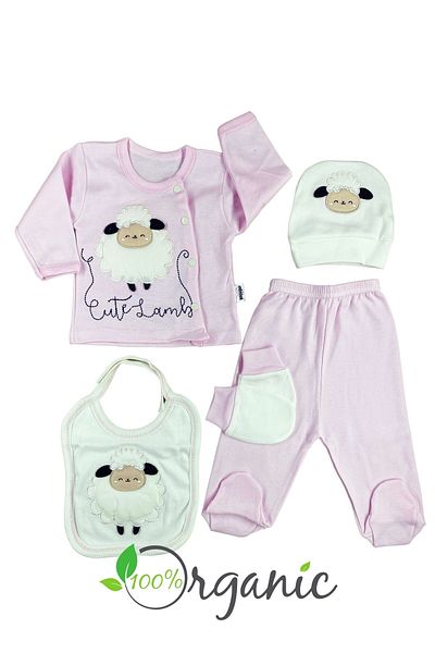 Minikel Cute Lamb 10-Piece Newborn Set