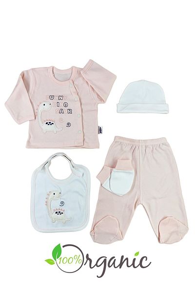 Minikel Funny Dino 10-Piece Newborn Set