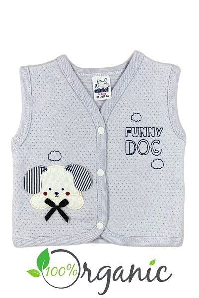Minikel Funny Dog Quilted Vest