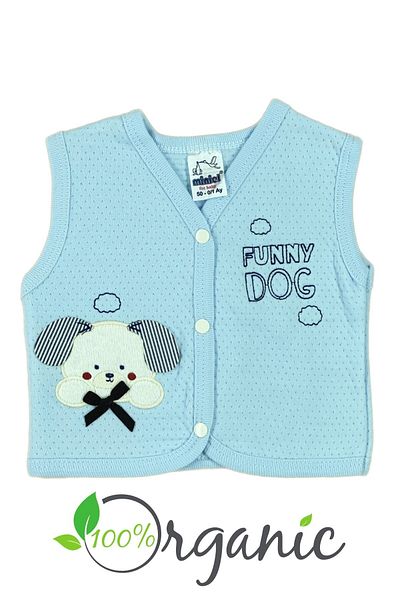 Minikel Funny Dog Quilted Vest