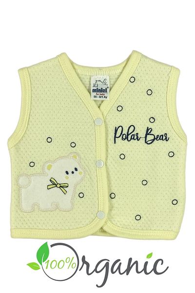 Minikel Polar Bear Quilted Vest