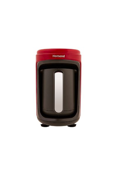 HOMEND Pottoman Milk In 1871h Turkish Coffee Machine with Milk Red Metal