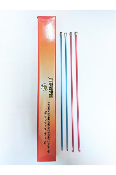 ATMACA TUHAFİYE Yabalı Tığ Şiş-tunus Örgü Tığı 3,5-4-4,5-5 Mm - 35 Cm 4lü Set - Gagalı Şiş