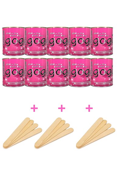 Gogo 10lu Pink Konserve Ağda Seti 8 Kg