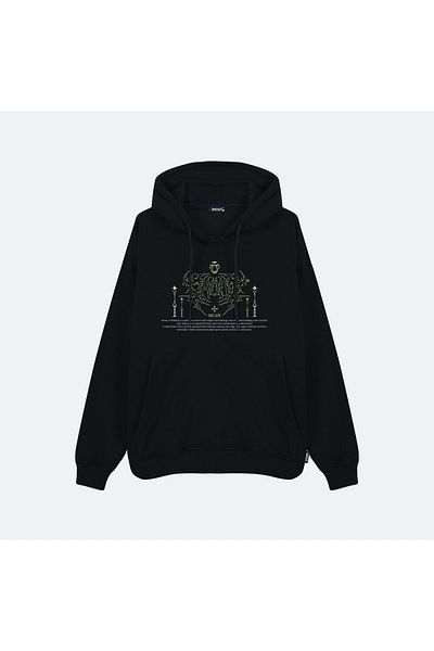 Shout Υπερμεγέθη κουκούλα Hecate Myth Unisex