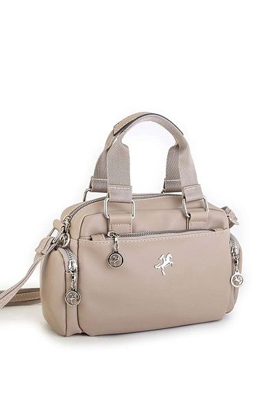 Lifonbag Geantă polo de umăr și de mână, impermeabilă, cu 3 compartimente, cu curele încrucișate lungi