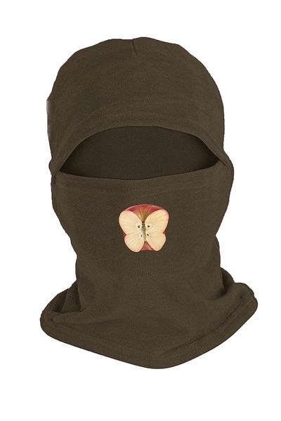 Zeron Tasarım Apple Butterfly Polar Snow Mask Long Gloves Set Bll263