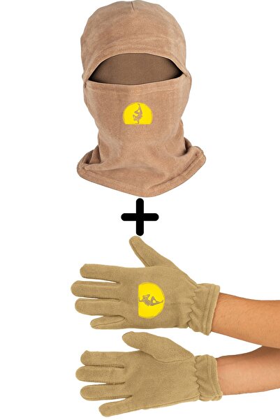 Zeron Tasarım Набір довгих рукавичок Dance Polar Kar Maskesi Bll1657