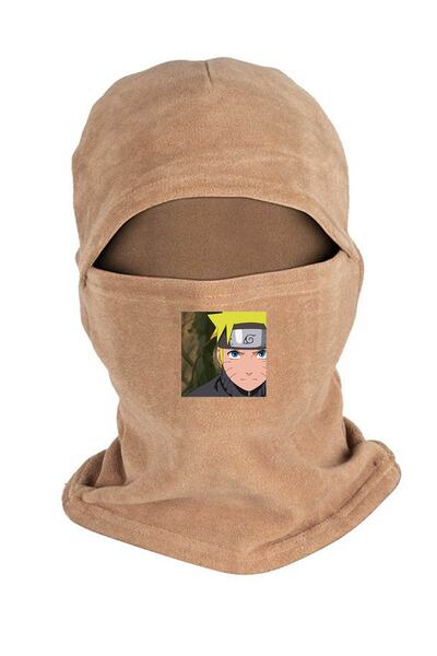 Zeron Tasarım Наруто Полярна маска для обличчя та довгі рукавички, комплект Bll463