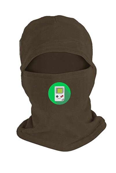 Zeron Tasarım Game Console Polar Snow Mask Long Gloves Set Bll1775