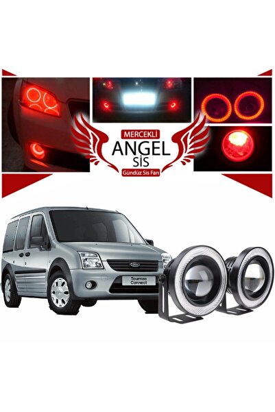 STS Oto Aksesuar Ford Transit Connect Uyumlu Universal Mercekli Led Angel Sis...