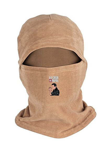 Zeron Tasarım Berlin Fleece Snow Mask Long Gloves Set Bll3074