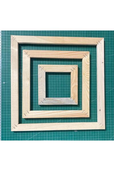 Pastelya Tuval Şase Kare 35*35