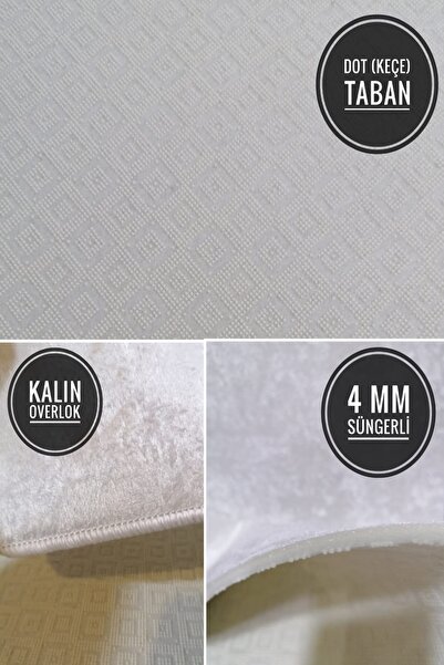 VİOLA CONCEPT Dijital Baskılı 3 'lü Yatak Odası Halısıyolluk Takımı 2 Adet 80x150 Cm 1 Adet 80x300 Cm