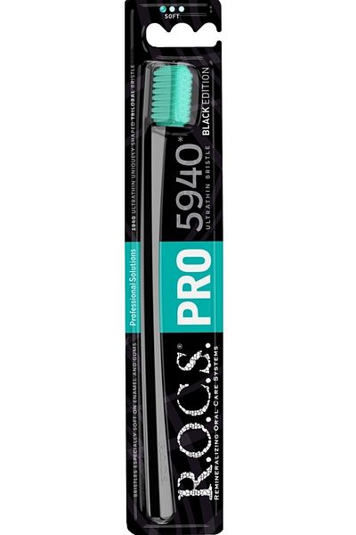 R.O.C.S. Rocs Pro Black 5940 New Series Soft Toothbrush