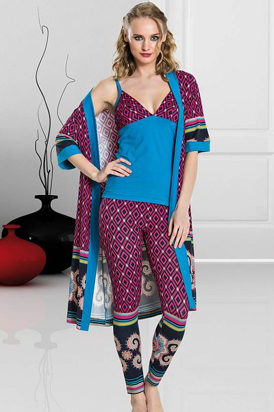 Jenny Daphne Set de dormit Lady din 4 piese