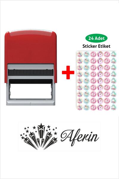 Baskı Life Kendinden Mürekkepli Öğretmen Kaşesi Aferin Kaşesi Bl-69