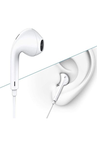 wiks Kablolu Kulaklık Ios Kulaklık 7-8-x-xr-xs-11-12-13-14-pro/max Uyumlu Mikrofonlu Kulaklık
