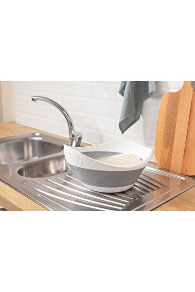 Genel Markalar Yer Kaplamaz Katlanabilir Akordiyon Pirinç Yıkıma Süzgeci Büyü...