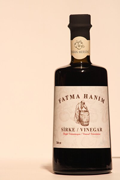Fatma Hanım Yaban Mersini Sirkesi 500 Ml / Meşe Fıçılarında Doğal Fermantasyon