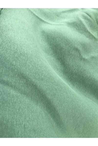 ÖZGÜR KUMAŞ Yeşil Şardonlu 3 Iplik Penye Kumaş
