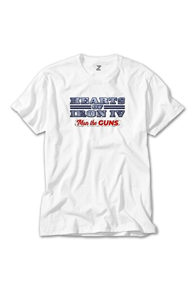 Z zepplin Tricou alb Hearts Of Iron 4