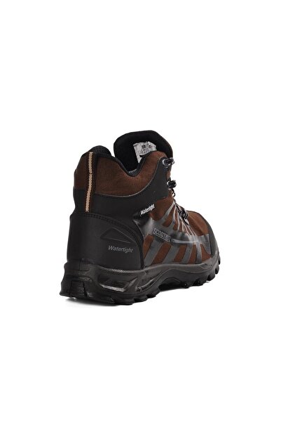 Scooter G5551 Textile Brown Waterproof Unisex Outdoor Boots