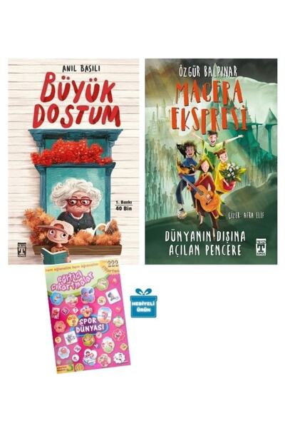 Genç Timaş Hediyeli- Büyük Dostum Macera Ekspresi Anıl Basılı Özgür Balpınar ...