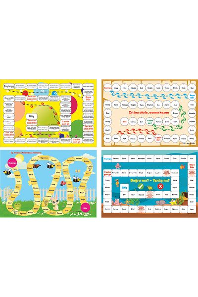 Okuling Polybol Primary School Turkish - Mathematics (four Processes) - Communication Box Game