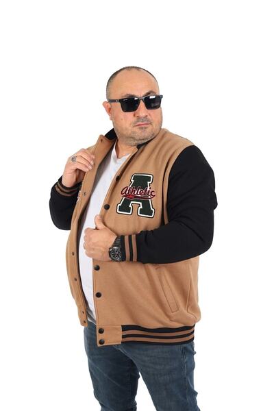 MocGrande Plus Size Coat College Junior 22752 Black Brown