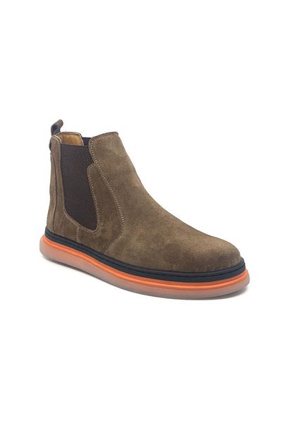 Çetintaş Luis Figo Genuine Leather Comfortable Men's Daily Winter Chelsea Boots 40-44