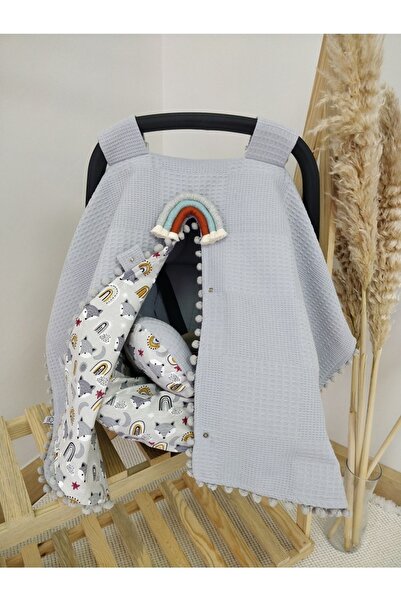 Raduga Collection Çift Taraflı Puset Örtüsü+puset Minderi+puset Çarşafı 3'lü ...