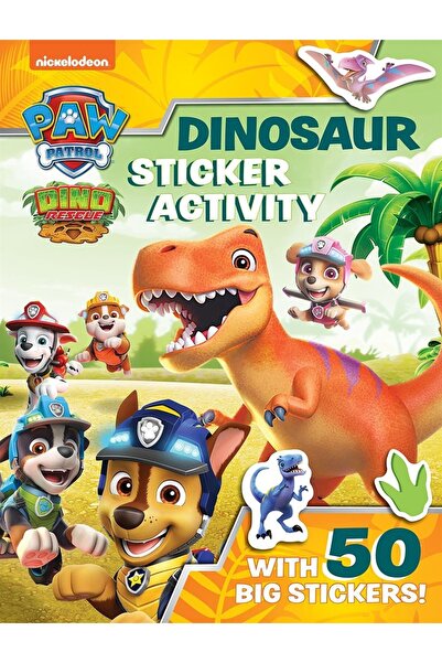 Kitapbulan İthal Kitap Paw Patrol Dinosaur Sticker Activity