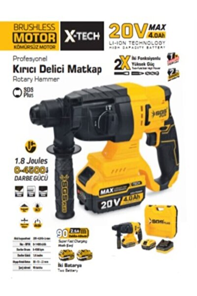 SGS Profesyonel Kırıcı Delici Matkap Seti