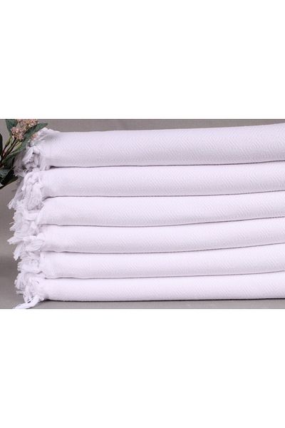 Kayra Export بيشتيمال أبيض 100x180 سم قطن بيشتيمال بيشتيمال