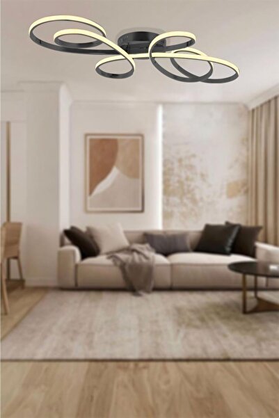 Eray Aydınlatma 1012-sy Siyah Led Avize