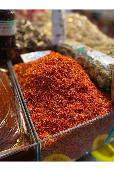 Üçler aktariye Saf Kırmızı Safran Baharat 50 Gram