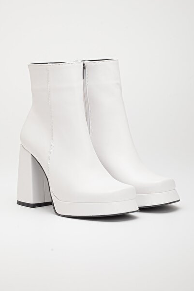 LİLLA Angular Platform High Heeled Women's Shoes