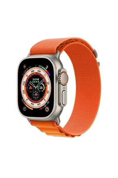 mimtec Apple Watch Uyumlu 42mm 44mm 45mm 49mm 1/2/3/4/5/6/se/7/8 Ultra Kordon Alpine Loop Kordon